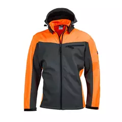 Softshell munkakabát, szürke-narancs, M Softshell munkakabát, szürke-narancs, M