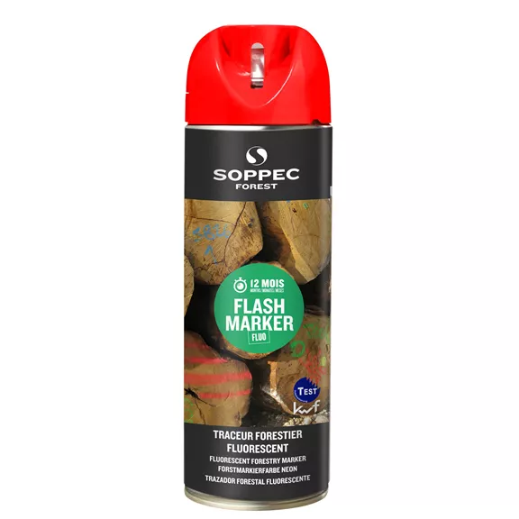 Soppec-Flash Marker  jelölő festék, piros