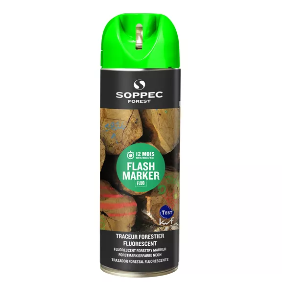 Soppec-Flash Marker jelölő festék, zöld