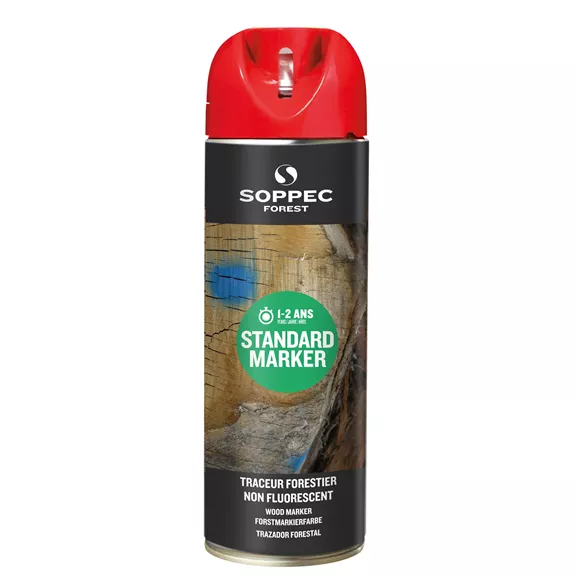 Soppec Standard Marker erdészeti jelölőfesték, piros