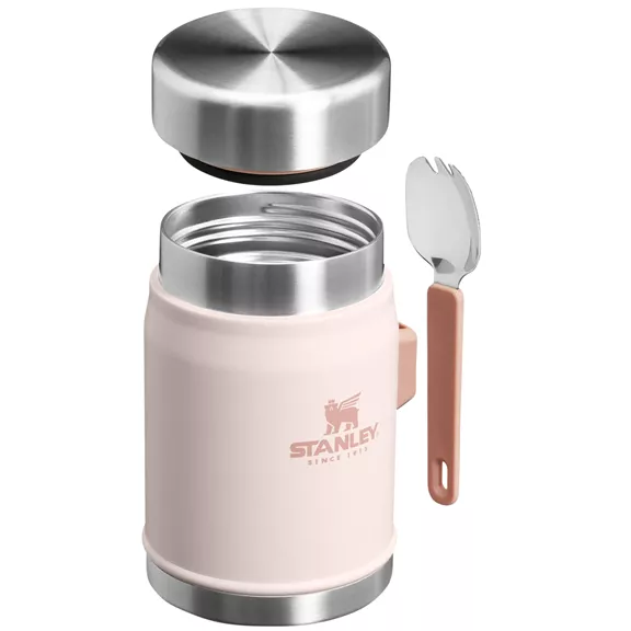 Stanley Classic Food Jar ételtermosz, 0,4 Liter, rose quartz.