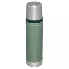 Stanley The Legendary Classic termosz, 0,6 Liter hammertone green.