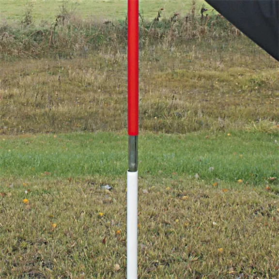 Szétszedhető acélcső kitűzőkaró 2 m