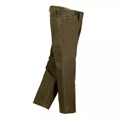 TRAPPER bivalybőr nadrág 5-P, olajzöldes barna, 62