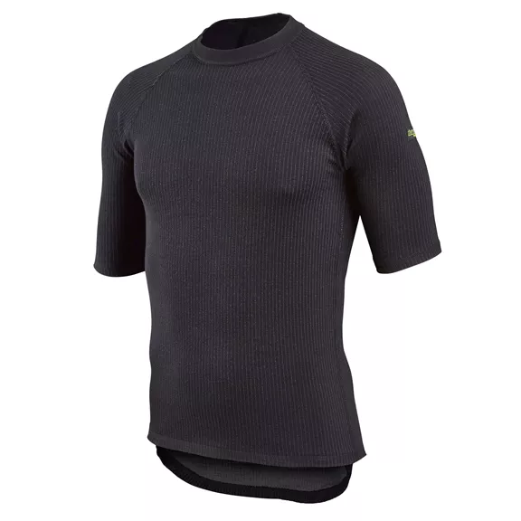TS200 rövid ujjú felső, fekete, M