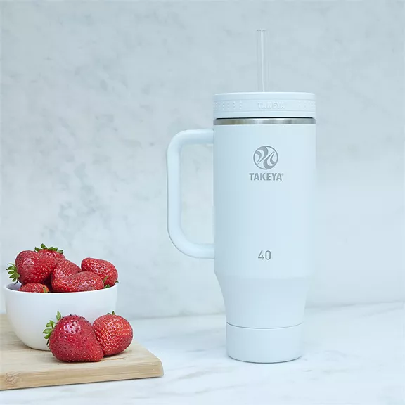 Takeya Standard Straw Tumbler termobögre, 1,2 l, mist.
