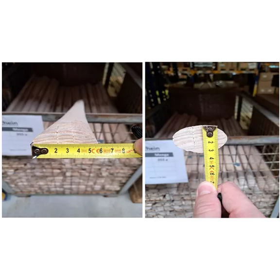 Tartalék kőris nyél (1a) csákánykapához 105 cm