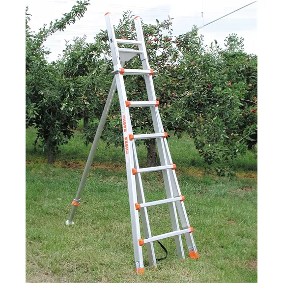 Teleszkópos létra 70 cm széles talp, nagy