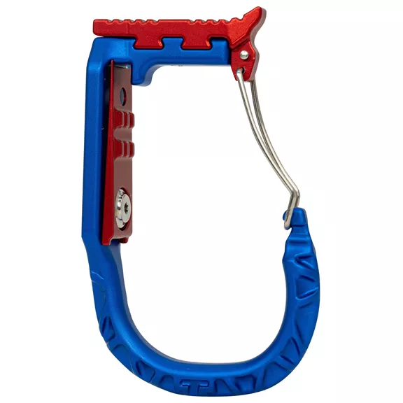 Teufelberger Skyhook szerszámtartó kampó, drót nyelvvel Teufelberger Skyhook szerszámtartó kampó, drót nyelvvel