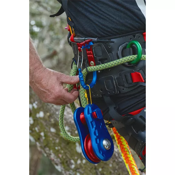 Teufelberger Skyhook szerszámtartó kampó, drót nyelvvel Teufelberger Skyhook szerszámtartó kampó, drót nyelvvel