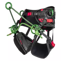 Teufelberger Treemotion Essential X, famászó beülő heveder, M, derék 80 – 105 cm, comb 42 – 72 cm.