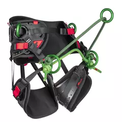 Teufelberger Treemotion Essential X, famászó beülő heveder, M, derék 80 – 105 cm, comb 42 – 72 cm.