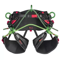 Teufelberger Treemotion Essential X, famászó beülő heveder, M, derék 80 – 105 cm, comb 42 – 72 cm.