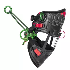 Teufelberger Treemotion Essential X, famászó beülő heveder, M, derék 80 – 105 cm, comb 42 – 72 cm.