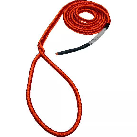 Teufelberger tREX Soft Eye Sling, kihorgonyzó kötél, 11,1 mm,  22 kN, orange-rot, 3,0 m.