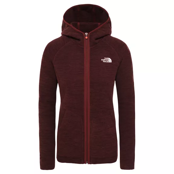 The North Face NIKSTER FULL ZIP H női kapucnis felső, s.red, XS The North Face NIKSTER FULL ZIP H női kapucnis felső, s.red, XS