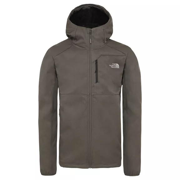 The North Face QUEST HOODED SOFTSHELL kapucnis felső, NT.Green, L