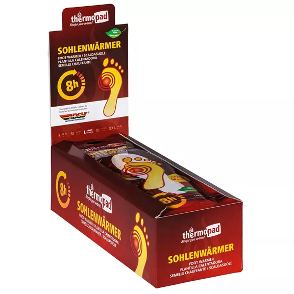 Thermopad egyszer használatos talpmelegítő, 10 pár, L (40-41)