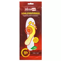 Thermopad egyszer használatos talpmelegítő, 1 pár, L (40-41) Thermopad egyszer használatos talpmelegítő, 1 pár, L (40-41)