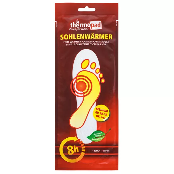 Thermopad egyszer használatos talpmelegítő, 1 pár, M (38-39)