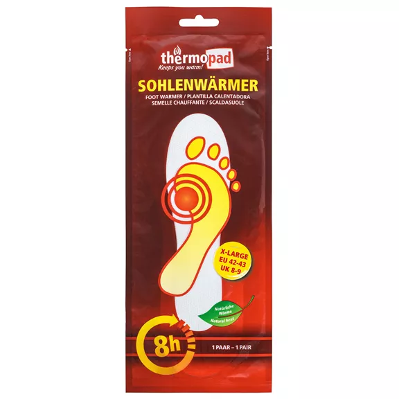 Thermopad egyszer használatos talpmelegítő, 1 pár, XL (42-43) Thermopad egyszer használatos talpmelegítő, 1 pár, XL (42-43)