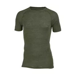 Thermowave Merino Warm férfi rövid ujjú póló, forest green, 3XL