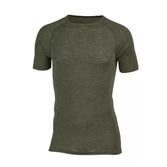 Thermowave Merino Warm férfi rövid ujjú póló, forest green, M