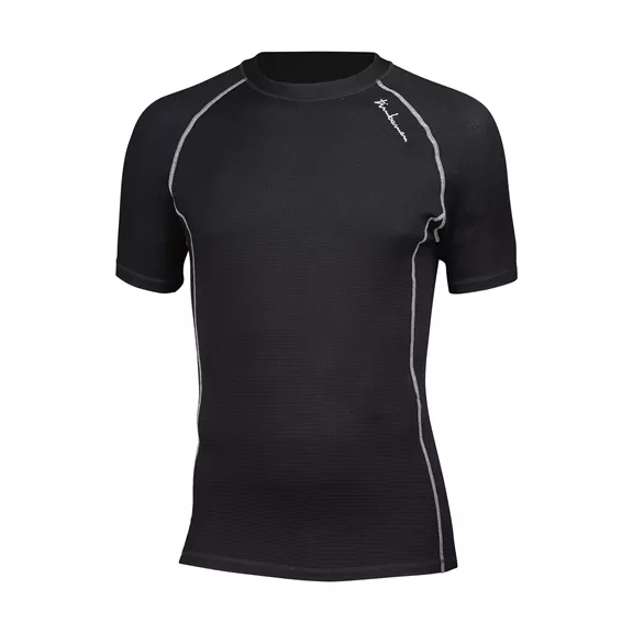 Timbermen Active Kurzarm férfi funkcionális póló, schwarz, 3XL.