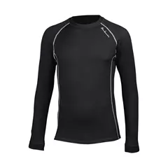 Timbermen Active Langarm férfi hosszú ujjú funkcionális felső, schwarz, 3XL.