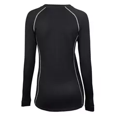 Timbermen Active Langarm női hosszú ujjú funkcionális póló, schwarz, M.