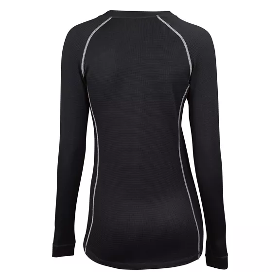 Timbermen Active Langarm női hosszú ujjú funkcionális póló, schwarz, M.