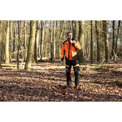 Timbermen Allround erdei munkakabát, fekete-narancs, S
