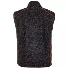 Timbermen Walkweste férfi gyapjú mellény, fekete-piros, S