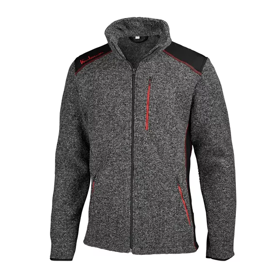 Timbermen férfi gyapjú dzseki, szürke-piros, L