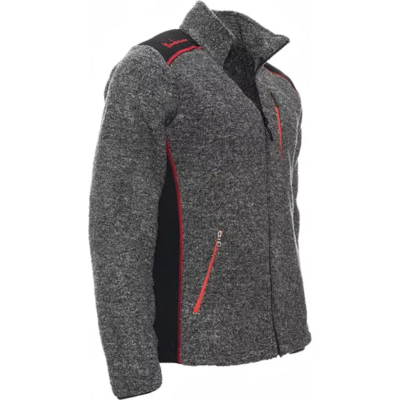 Timbermen férfi gyapjú dzseki, szürke-piros, L