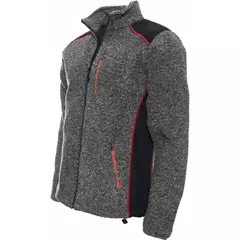 Timbermen férfi gyapjú dzseki, szürke-piros, L