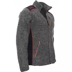 Timbermen férfi gyapjú dzseki, szürke-piros, S