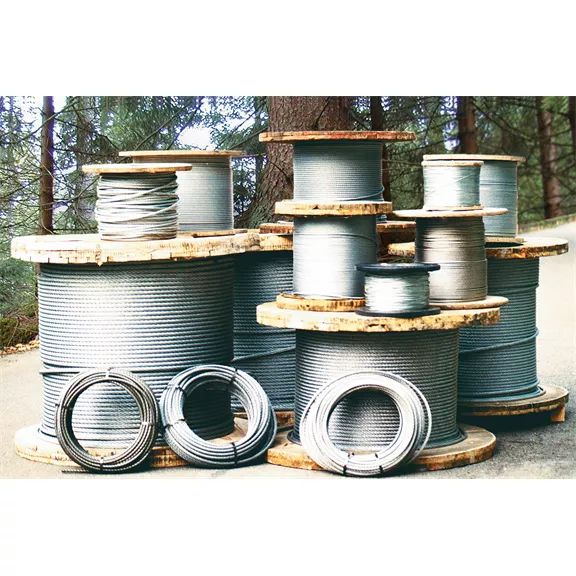 Tömörített csörlőkötél 6x26 WS, sima vég, 15,6 to, 12 mm-méteráru, 0,76 kg/m Tömörített csörlőkötél 6x26 WS, sima vég, 15,6 to, 12 mm-méteráru, 0,76 kg/m