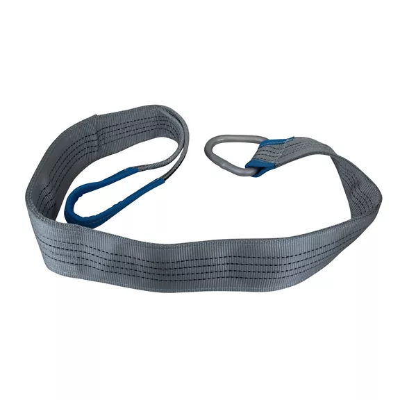 Törzskímélő heveder acélgyűrűvel 2,1m/120mm 3t