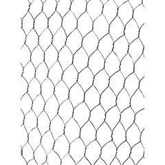 Törzsvédő hatszögfonat (fekete) 13mm/0,6 mm/ 100x100cm