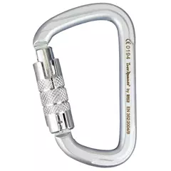 Tree Runner Karabiner HMS Acél Trilock, 45 kN