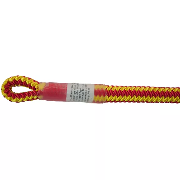 Tree Runner faápoló kötél, piros-sárga, 12 mm, 60m