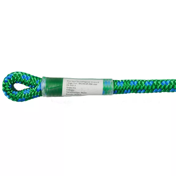 Tree Runner faápoló kötél, zöld-kék, 12 mm, 20m