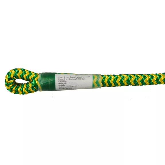 Tree Runner faápoló kötél, zöld-sárga, 12 mm, 45m