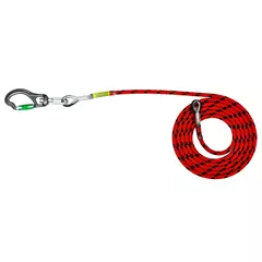 Tree Runner Super-Flex Sidewinder acélmagos munkehelyzet pozicionáló, 3 m fekete/piros