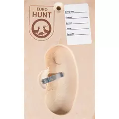 Trófea alátét Őzbak, Tölgy 8  21x12, sötét