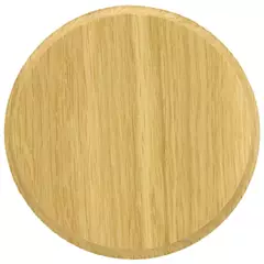 Trófea alátét VADDISZNÓ, kerek 12 cm, világos