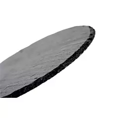 Trófea alátét Vaddisznó, palakőzetből, 17 cm átmérőjű