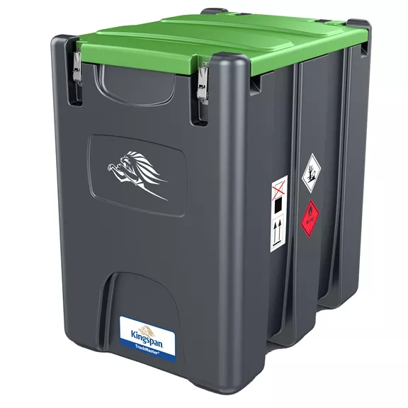 Truckmaster PE gázolajkút 300 l pumpa 12V, 35 l/perc