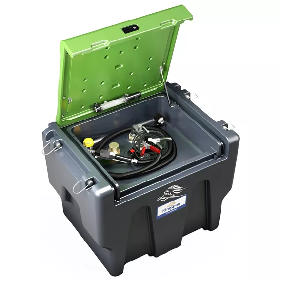 Truckmaster PE gázolajkút 430 l pumpa 12V, 35 l/perc